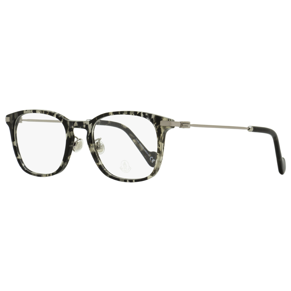 Moncler Rectangular Eyeglasses ML5078D 056 Gray Havana 53mm 5078